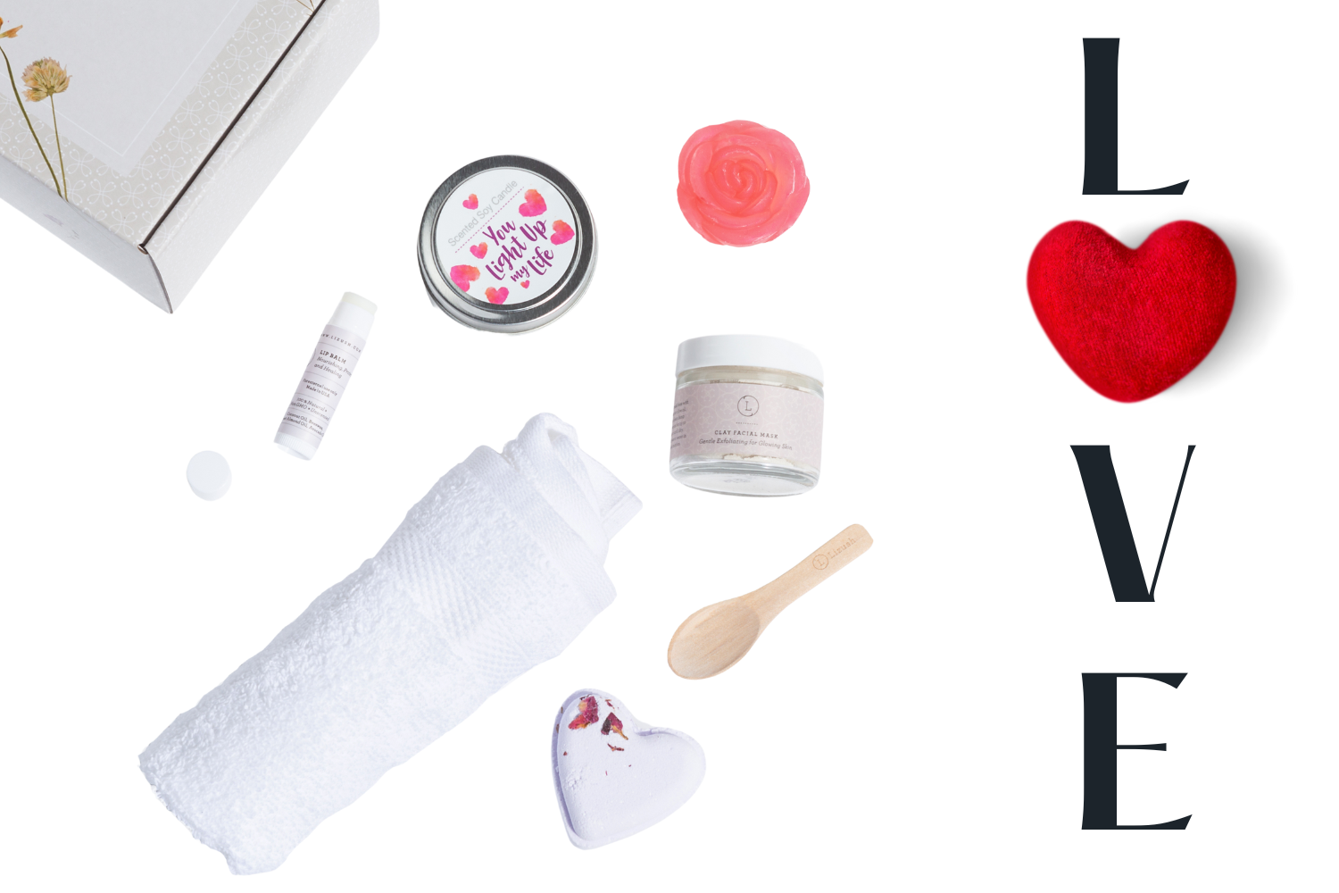 Cute Beauty and Skincare Gift Set Natural Skincare Gift Box, Mother's Day Gift, BFF, Sister
