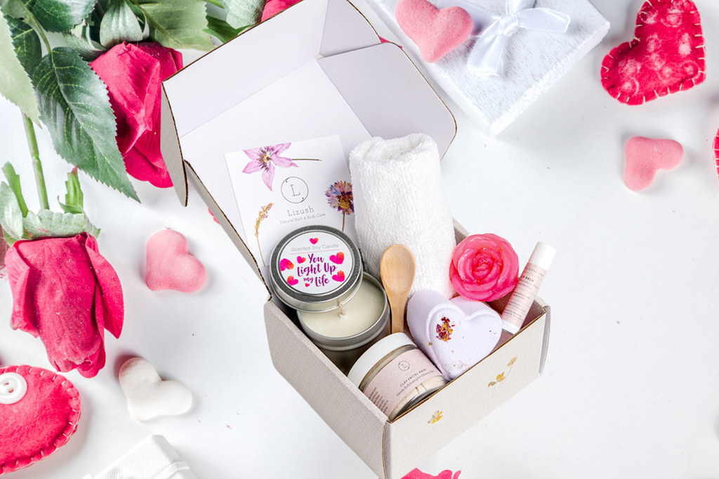 Cute Beauty and Skincare Gift Set Natural Skincare Gift Box, Mother's Day Gift, BFF, Sister